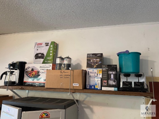 Mixed Household and Camping Essentials Lot