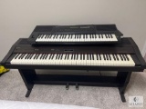 Dual Roland Synth Plus 80 HS-80 and Roland Piano 3000 Stack (Located in the Basement)