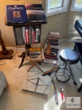 Diverse Musician's Collection - Vintage Books, Instruments, and Accessories Bundle