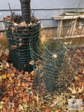 Roll of Green Garden Fencing with Extra Partial Roll