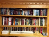 Book Collection Featuring Science Fiction, Fantasy, and Historical Titles (Located in the Basement)