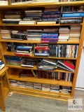 Book Collection Featuring Science, Astronomy, and Literature Classics (Located in the Basement)