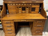 Vintage Winner's Only Inc. Wooden Rolltop Desk (Located in the Basement)