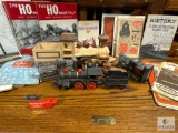 Vintage Model Train Collectibles - HO Magazines, Railway History (Located in the Basement)