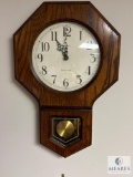 Vintage Howard Miller Westminster Chime Wall Clock (Located in the Basement)