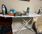 Ironing & Sewing Essentials Bundle - Ironing Board, Iron (Located in the Basement)