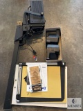 Photography Equipment Lot: 2 Polaroid Cameras, Beseler Lamphouse for 6x7 Enlarger & Bogen Cutting