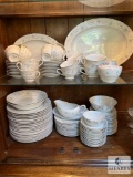 English Garden Fine China Set - Style No. 1221, Made in Japan