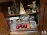 Assorted Decorative Glassware and Collectibles - Vases, Candle Holders & More