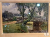 Framed Landscape Print by D.T. Wentworth