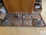 Large Collection of Bar Glasses and Shot Glasses