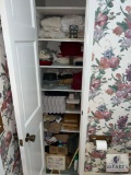 Closet Contents Assortment - Linens, Decor, and More