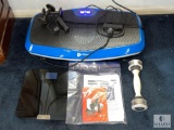 Vibration Platform, Digital Scale, and Shake Weight