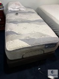 Serta Comfort Hybrid Adjustable Massaging Twin Bed with Linens and Remote