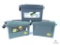 Three Bunker Hill Security Ammo. Cans, Holds Six to Eight Boxes of Standard Ammo.