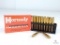 Box of Hornady 6.5 Carcano 160-grain Round Nose Ammunition