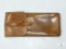 Vintage Leather Pouch with Internal Stampings