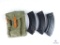 Military Magazine Pouch with Three Steel AK-47 Magazines