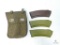 Military Pouch with Three AK-47 Magazines