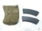 Military Magazine Pouch with Two AK-74 Magazines