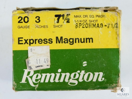 24 Shotgun Shell Remington Express Magnum, 20 Ga.