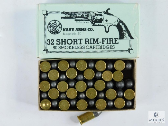 50 Rounds Navy Arms Co. 32 Short Rim-Fire, Smokeless