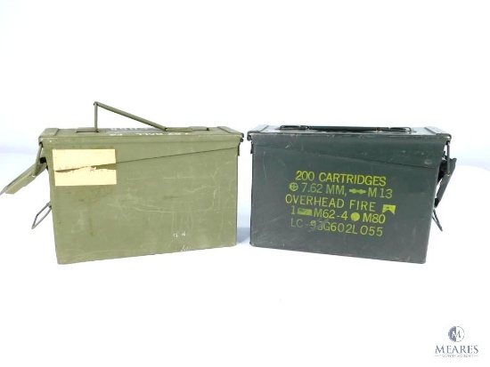 Two Ammunition Boxes
