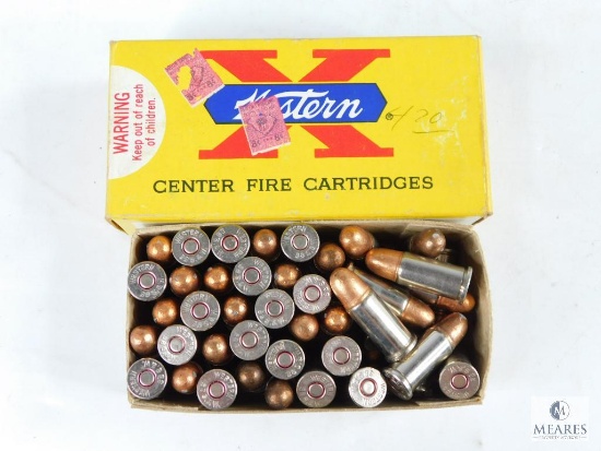 44 Rounds Western X 38 S&W, 145 Grain Lubaloy