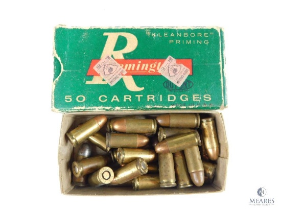Box of 28 Rounds of Remington .32 Automatic 71-grain Ammunition