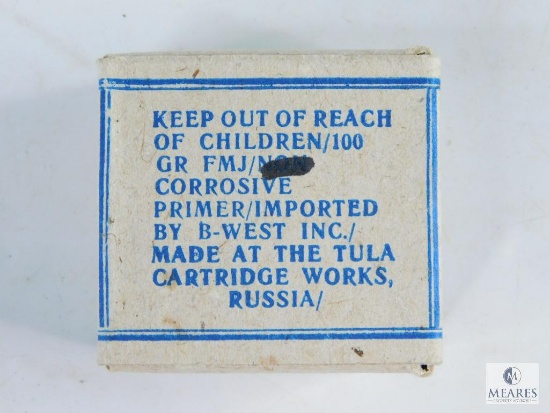Box of Russian 9x18 Makarov Ammunition (16 Rounds)
