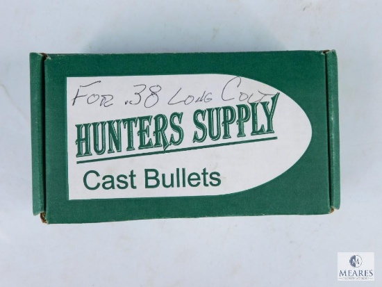 62 Rounds Hunters Supply Cast Bullets .38 Long Colt