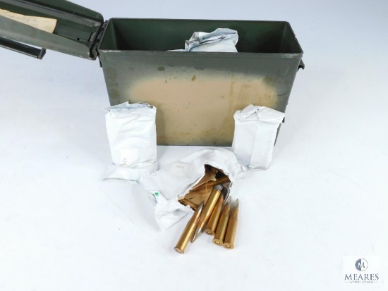 190 Rounds of 8x56R 206-grain FMJ Ammunition in Metal Ammunition Box