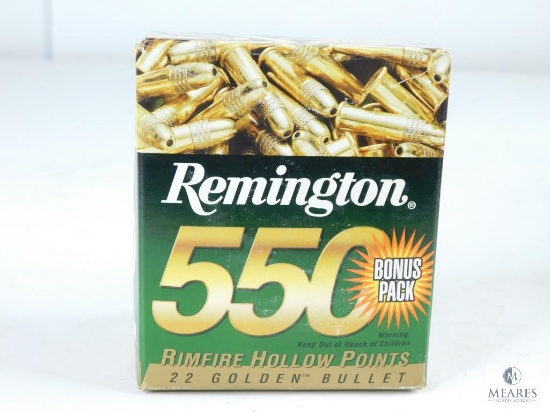 Remington 550-round .22 LR Hollow Point Ammunition