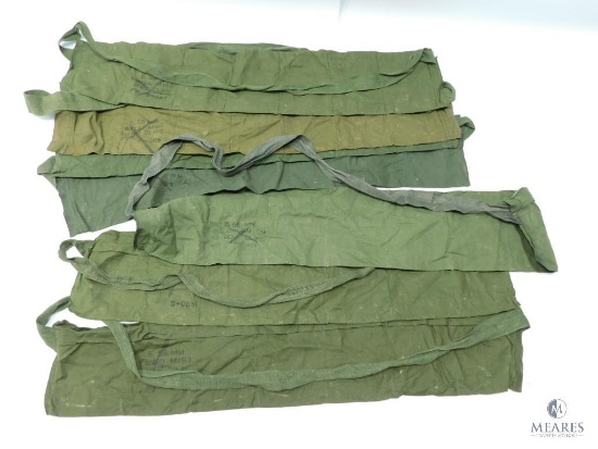 Group of Seven Military Bandoleers - Empty
