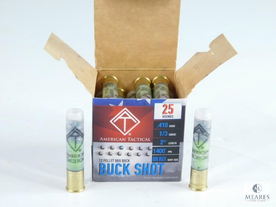 25 Rounds ATI .410 Shotgun Shells, BBB Buck Shot