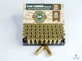 50 Rounds 9mm Luger Patriot 2A Sports, LLC 8g/124gr FMJ
