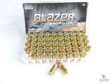 50 Rounds CCI Blazer 9mm Luger 115 Grain FMJ