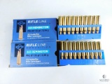 40 Rounds PPU 223 Remington FMJ BT, 55 Grain