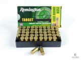 50 Rounds Remington Target .38 Short Colt, 125 Gr. Lead Rn.