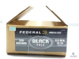 300 Rounds Federal American Eagle, 223 Remington, 55 Grain FMJ BT