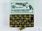 50 Rounds Navy Arms Co. 32 Short Rim-Fire, Smokeless
