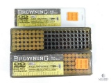 140 Rounds Browning 22 LR Nail Drivers High Velocity, 40 Grain Solid Nose
