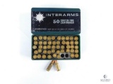 50 Rounds Interarms 7.62x25mm (30 Mauser) FMJ