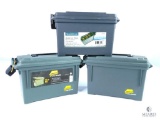 Three Bunker Hill Security Ammo. Cans, Holds Six to Eight Boxes of Standard Ammo.