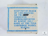 Box of Russian 9x18 Makarov Ammunition (16 Rounds)