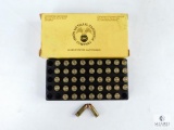 Box of 45 Rounds of UMC .25 Automatic 50-grain Metal Case Ammunition