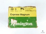 24 Rounds of Remington 20 Gauge Express Magnum 3-inch 7.5 Shot