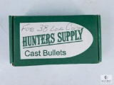 62 Rounds Hunters Supply Cast Bullets .38 Long Colt