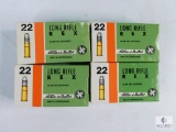 Four Boxes of 50 Sellier & Bellot .22LR REX Ammunition