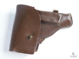 Leather Holster For 1907 Savage Pistol with Internal Stampings